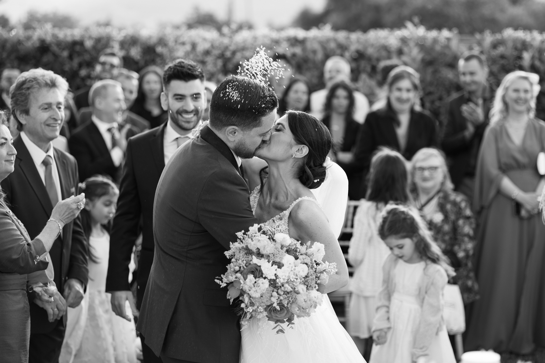 Ceremony kiss